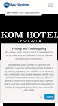 Mobile Screenshot of komhotel.se